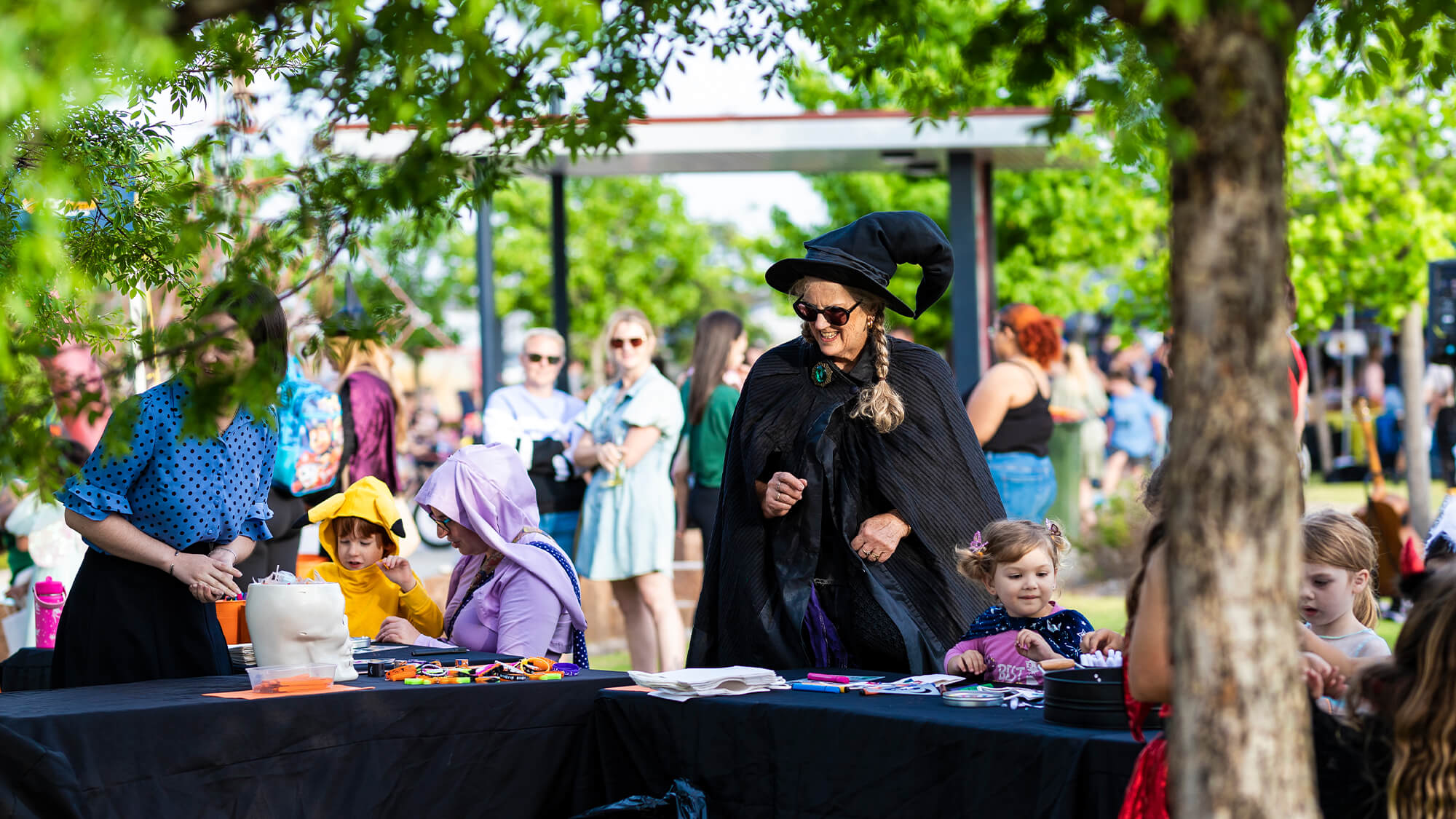 Meet and Treat in the park - Baldivis Parks Halloween Lantern Markets 2024